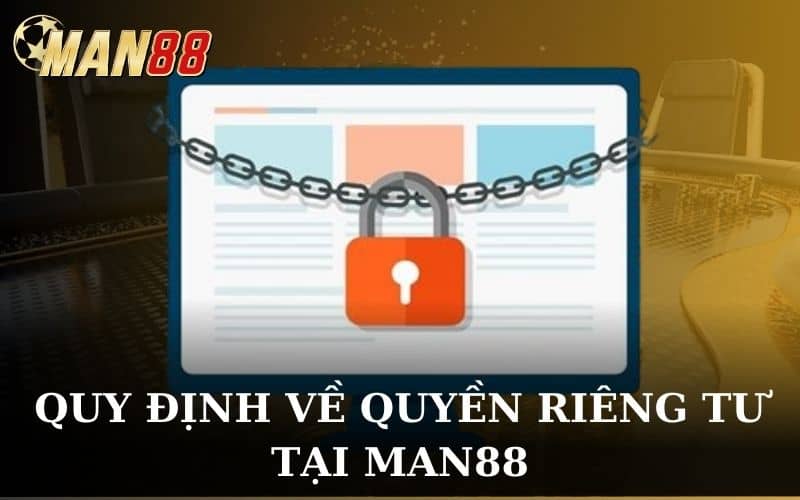 Các thông tin của người chơi sẽ được MAN88 bảo mật an toàn