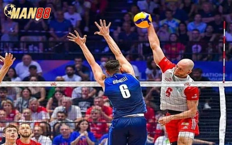 Các luật cá cược bóng chuyền tại MAN88